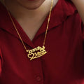Heart butterfly necklace