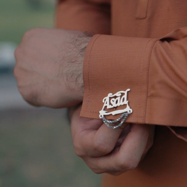 Customize Chain Cufflinks
