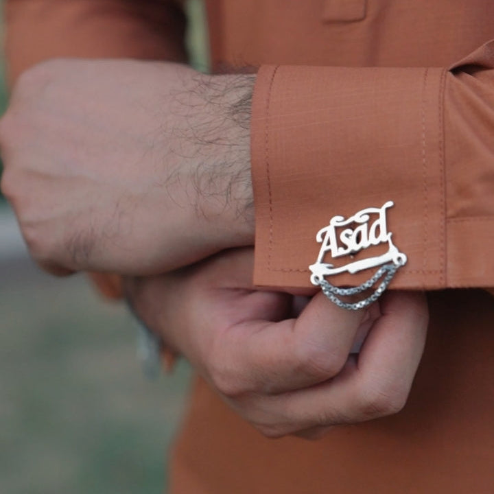 Customize Chain Cufflinks