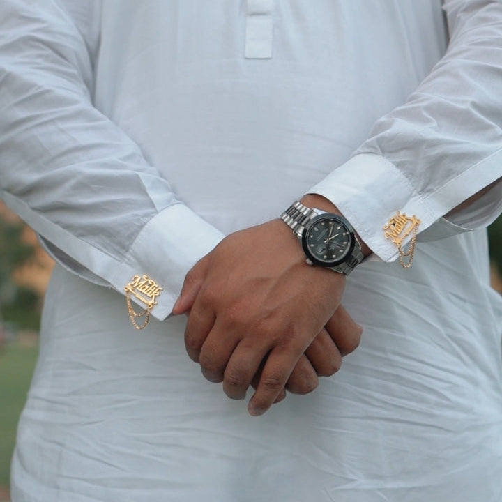 Customize Chain Cufflinks