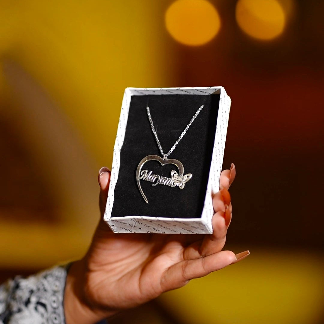 Heart Name Necklace